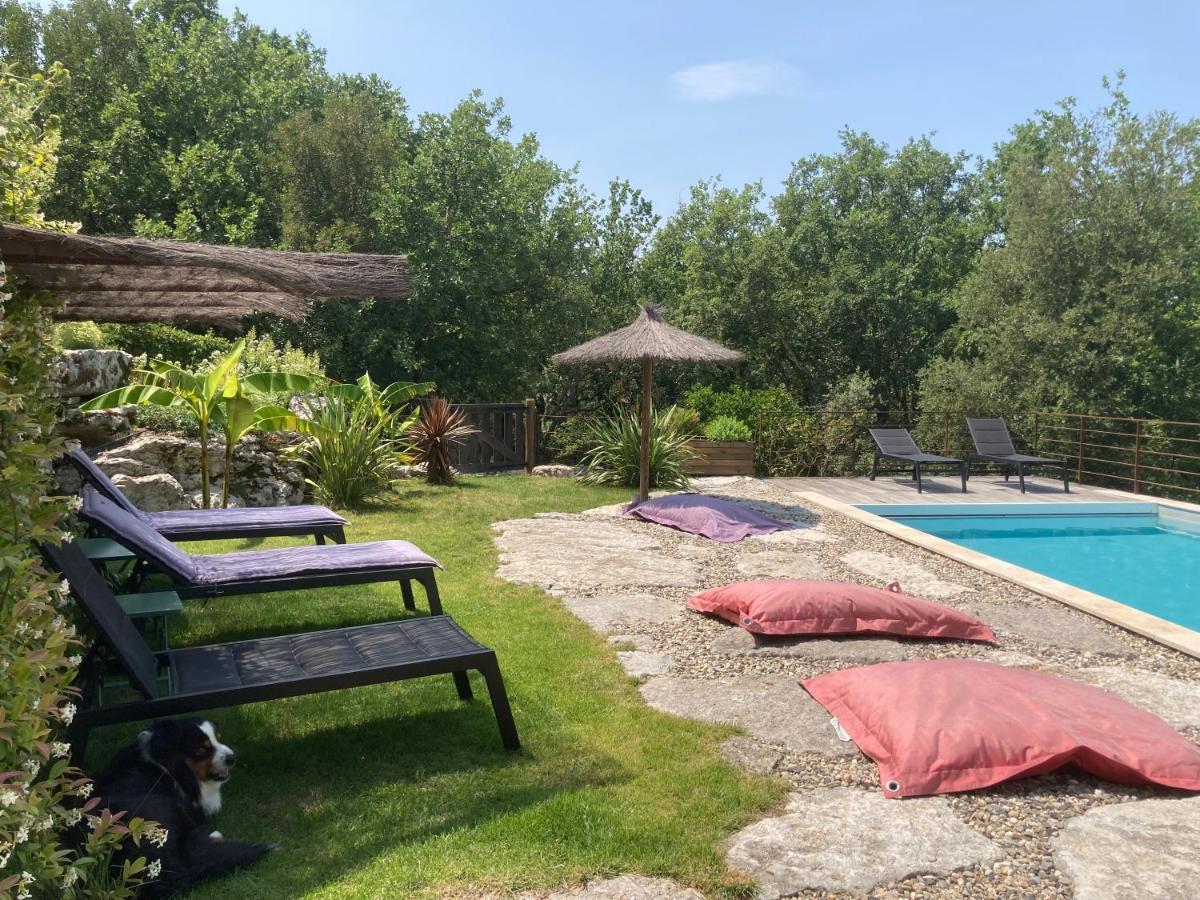 Gites Des Falaises De La Beaume Labeaume Exterior photo